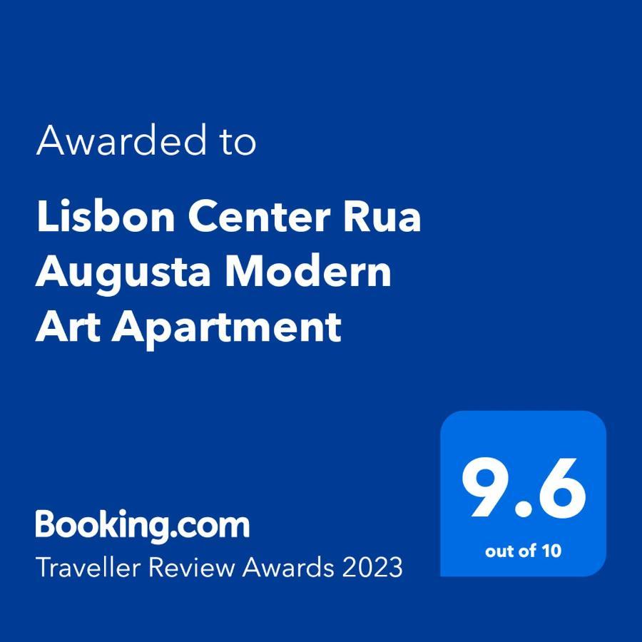 Lisbon Center Rua Augusta Modern Art Apartment Exterior photo